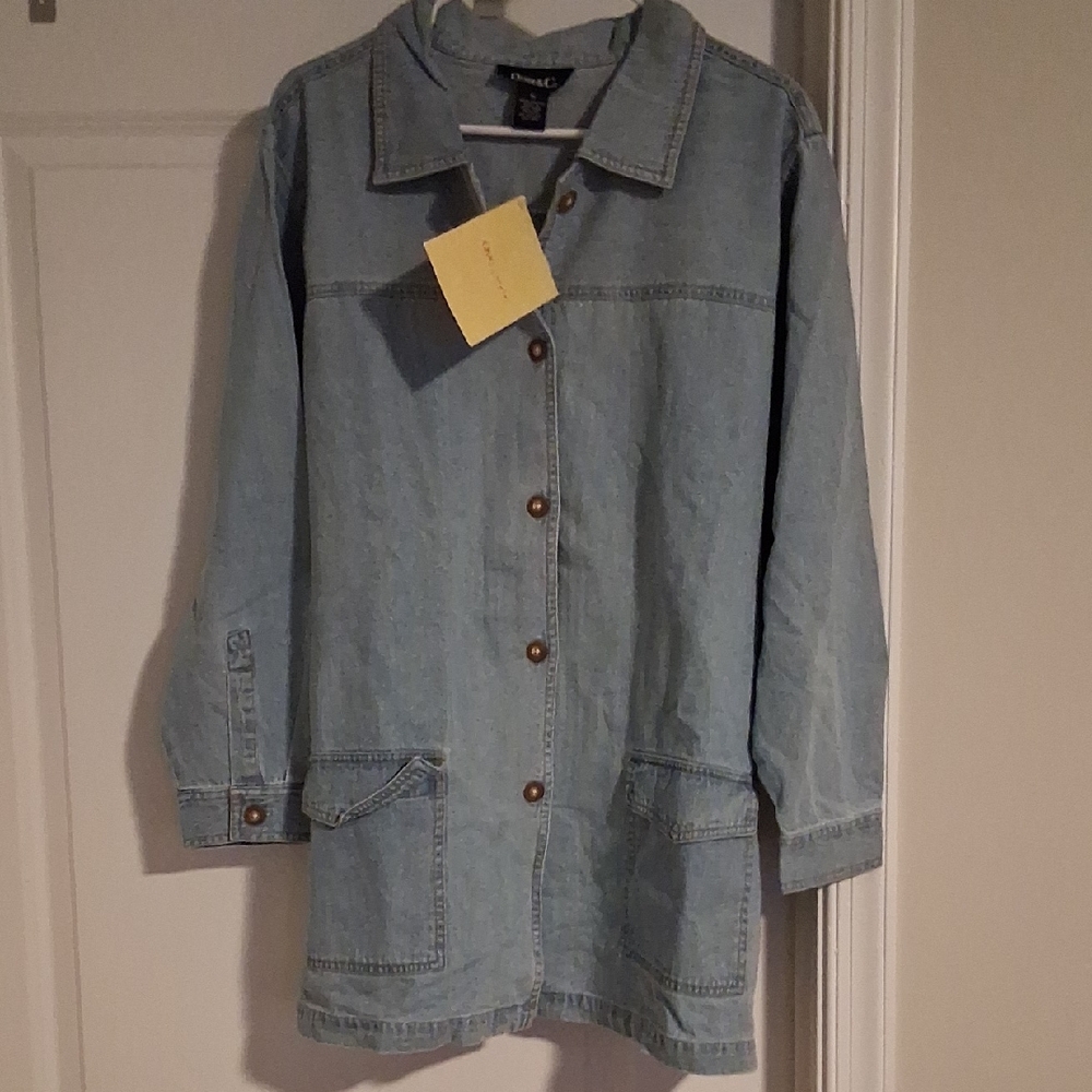 Denim&Co Light Blue Denim Jacket